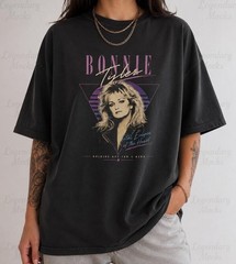 Bonnie Tyler 80s Retro Music Graphic Unisex S-5XL Shirt SB199