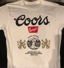 Coors Banquet Beer Brand Tshirt