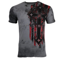 XTREME COUTURE by AFFLICTION Men’s T-Shirt LIBERTY CRUSADE Biker MMA