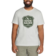 Eddie Bauer Men’s Graphic Tee T-Shirt Regular Fit Crewneck Lightweight S-XXL