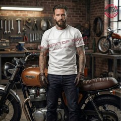Men’s White Leather T-shirt Lambskin Summer Stylish Handmade Genuine Casual Fit
