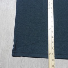 JOHNNIE O Mens L LARGE COURSE T SHIRT PERFORMANCE SHORT SLEEVE HEATHER BLACK