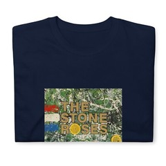 THE STONE ROSES Debut Album Black/White/Navy Short-Sleeve Unisex T-Shirt