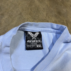 Avirex New York 30th Year Academy T Shirt Men’s 2XL Light Blue