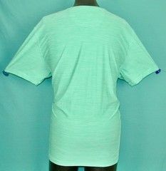 Greg Norman PLAY DRY Golf Big Shark Logo T-shirt Short Sleeved Men Green 2XL XXL