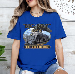 Big Boy 4014 Vintage Steam Locomotive Railroad Train Engine T-Shirt