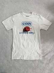 Rare COIN Uncanny Valley 2022 Concert Tour Short-Sleeve Tee White Large See Pics