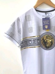 Men’s Beautiful Cotton Rhinestone T Shirt,Italian Style,Stretch S to 2XL….A12.