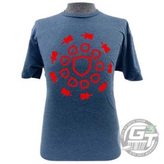 DiscMania MEDLEY SST Disc Golf T-Shirt – PICK YOUR SIZE & COLOR
