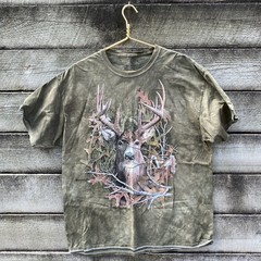 Vintage Nature Animal T-Shirt Lot of 12 | The Mountain Wildlife USA Mix Sizes