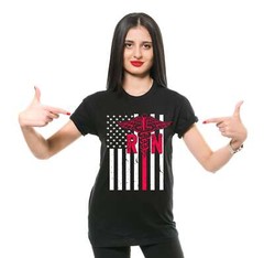 Registered Nurse Flag Shirt RN Flag Nurse Patriotic Tee Great Gift for Nurses