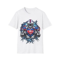 Buffalo Hero: Bills Player Superhero-Inspired T-Shirt