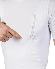 Unisex Lightweight Concealed Holster Tactical High Ammo Short Sleeved T-Shirt