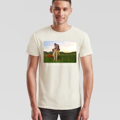 Personalised Unisex Stag T Shirt Custom Image Picture Photo Text Customised Tee