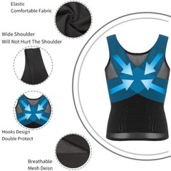 Gynecomastia Compression Vest Shirts Men Tank Top Slimming Body Shaper Underwear