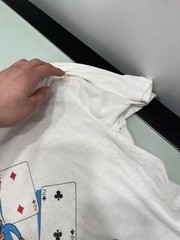Vintage Deuces Wild Street Rods Rule White Tshirt Size XL ( See Pics ) Yellowing