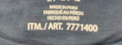 KIRKLAND MEN’S PERUVIAN PIMA COTTON TEE T-SHIRT(DUSTY BLUE SMALL)NWT