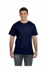 LAT Men’s Fine Jersey Navy T-Shirt 6901