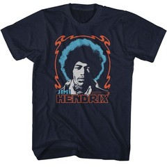 Jimi Hendrix Tri Color Jimi Music Shirt