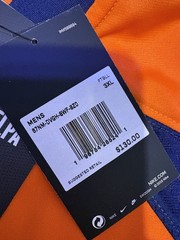 Nike Denver Broncos Russell Wilson Jersey Mens 3XL Orange NEW NFL