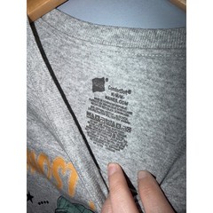 Hanes ComfortSoft I Ghost People All Year Round Graphic Tee Heather Gray Mens M