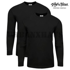 2 pcs *SHAKA WEAR Long Sleeve Super Max Heavyweight T-shirt
