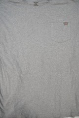Pair of Mens Dickies Large Gray Heather Pocket Tee Shirts Work Everyday Casual