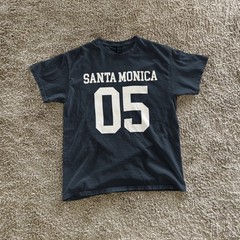 Santa Monica 05 beach city tee vintage 2005 number graphic shirt
