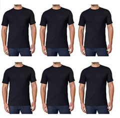 Kirkland Signature Men’s Crew Neck Tee 1, 3, 4, 5, 6-pack,