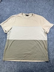 Men’s Tri Color Michael Kors Shirt Sleeve Tee Size Large D89