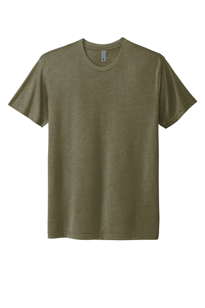 Custom Printed Next Level Tri-Blend Tees NL6010 Customized T-Shirt Premium Soft