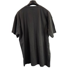 uneek mens t-shirt grey large print round neck short sleeve size xl free postage