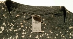 American Horror StoryShirt Adult M BlackSpatter Biden CrewPullover Short Sl