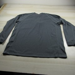 Bulwark Shirt Mens Large Gray Henley FR Fire Resistant IQ Westex Pocket Cat 2 A1