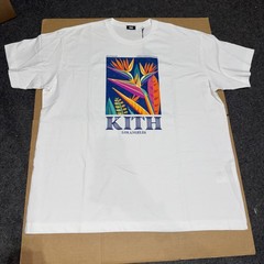 Kith Los Angeles BIRDS OF PARADISE White LA STORE EXCLUSIVE SIZE L NWT