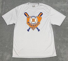 Arkansas Hitmen T-Shirt Mens XL Gray Logo Wicking UPF 44+ Cooling Baseball