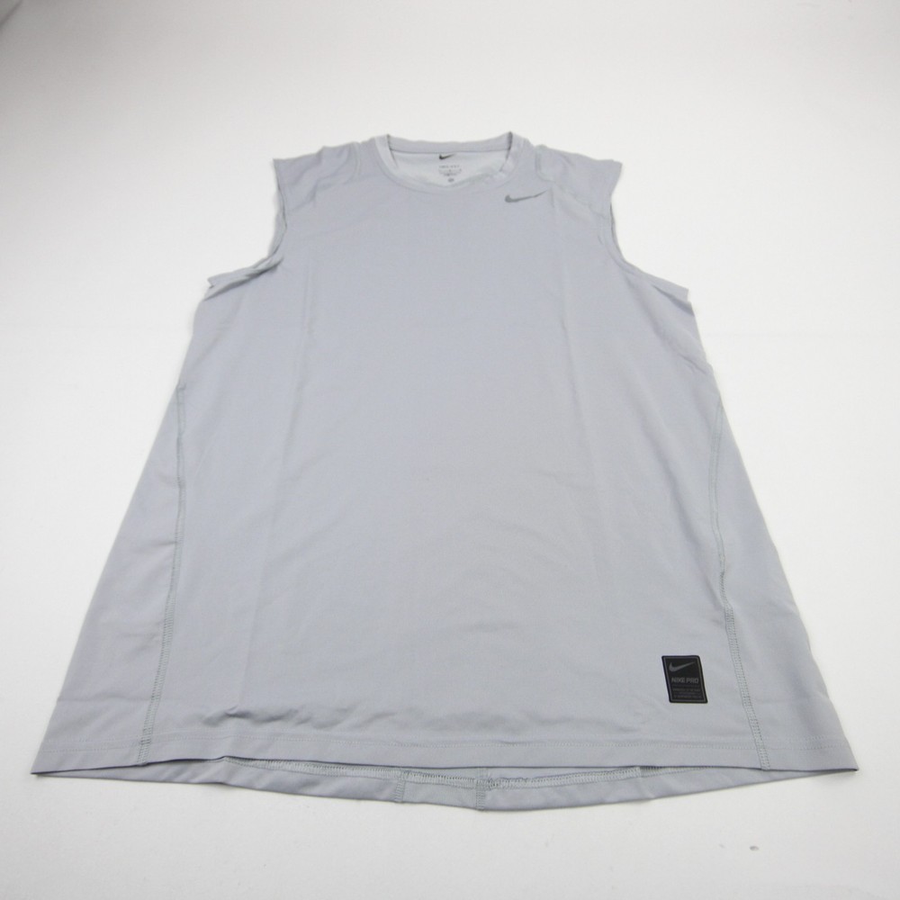 Nike Pro Dri-Fit Sleeveless Shirt Men’s Gray New with Tags L