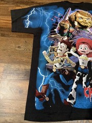 Chucky Toy Story Shirt Size XL Boot AOP Tee Tultex Tag Single Stitch Deadstock