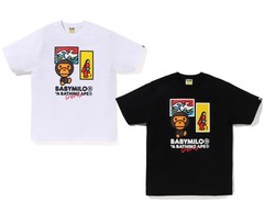 A BATHING APE Men’s JAPAN ART BABY MILO TEE ( Japan Limited ) 2M22110011