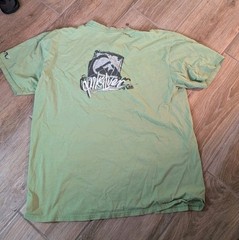 Quiksilver Green Graphic Crew Neck Short Sleeve T-Shirt (XL)