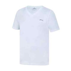 Mens Slazenger 100% Cotton V Neck T Shirt XS S M L XL XXL 3XL 4XL BNWT
