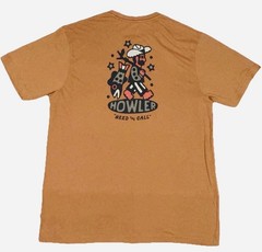 Howler Brothers Mens XL Burnt Orange Graphic Pocket Tee T Shirt Cowboy Outdoor