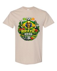 Brazil Soccer 2026 World Cup Style Unisex T-Shirt German Fan Shirt Football