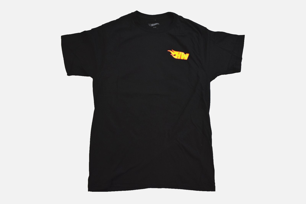 Hot Wheels Mens Made To Race Hot Wheels 68 Black Shirt New S-2XL