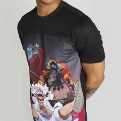 PUMA x One Piece AOP Short Sleeve T-Shirt Black New Four Emperors Unisex Japan
