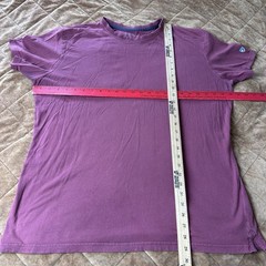 Kuhl Wildfibre T-Shirt Men XL Maroon Organic Cotton Short Sleeve Hiking Casual