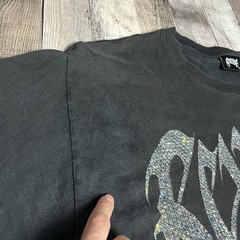 Revenge Shirt Adult Large Black Bejeweled Rhinestone Graphic Diamond Streetwear