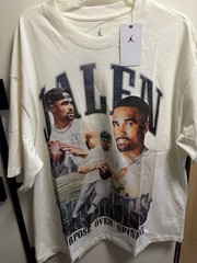 Nike Air Jordan Jalen Hurts T-Shirt Purpose Over Opinion Men’s Large IB7322-133