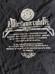 Cultivo Comics Mictlantecuhtli T Shirt Men’s Medium Black Graphic Tee Gothic