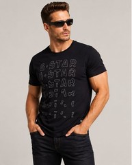G-Star RAW Gradient Graphic Soft Cotton Breathable Tee T-Shirt size L RRP £39.99